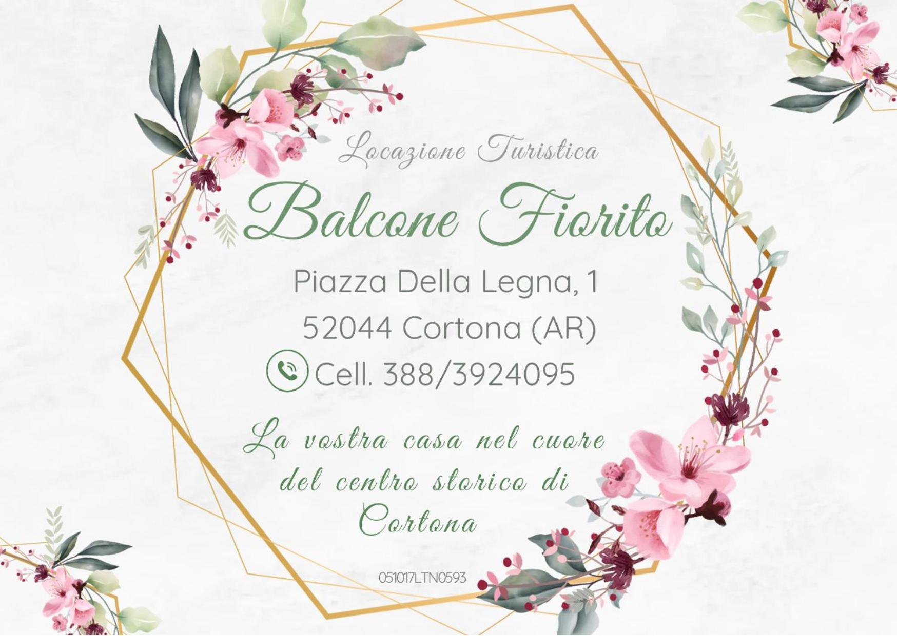 Appartement Balcone Fiorito, Nel Cuore Del Centro Storico Di Cortona