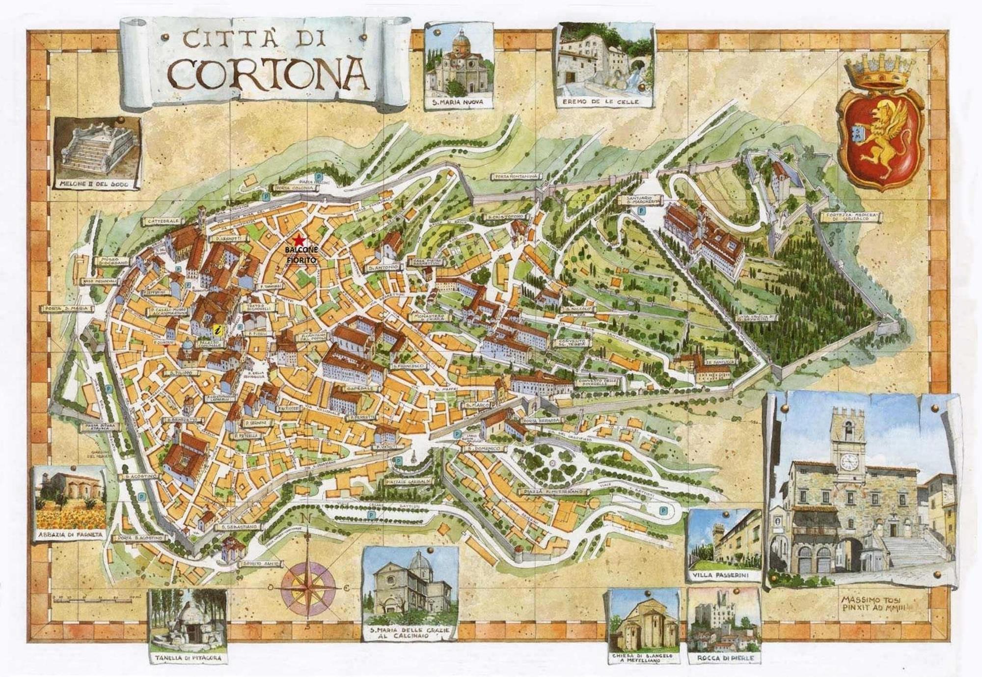 Balcone Fiorito, Nel Cuore Del Centro Storico Di